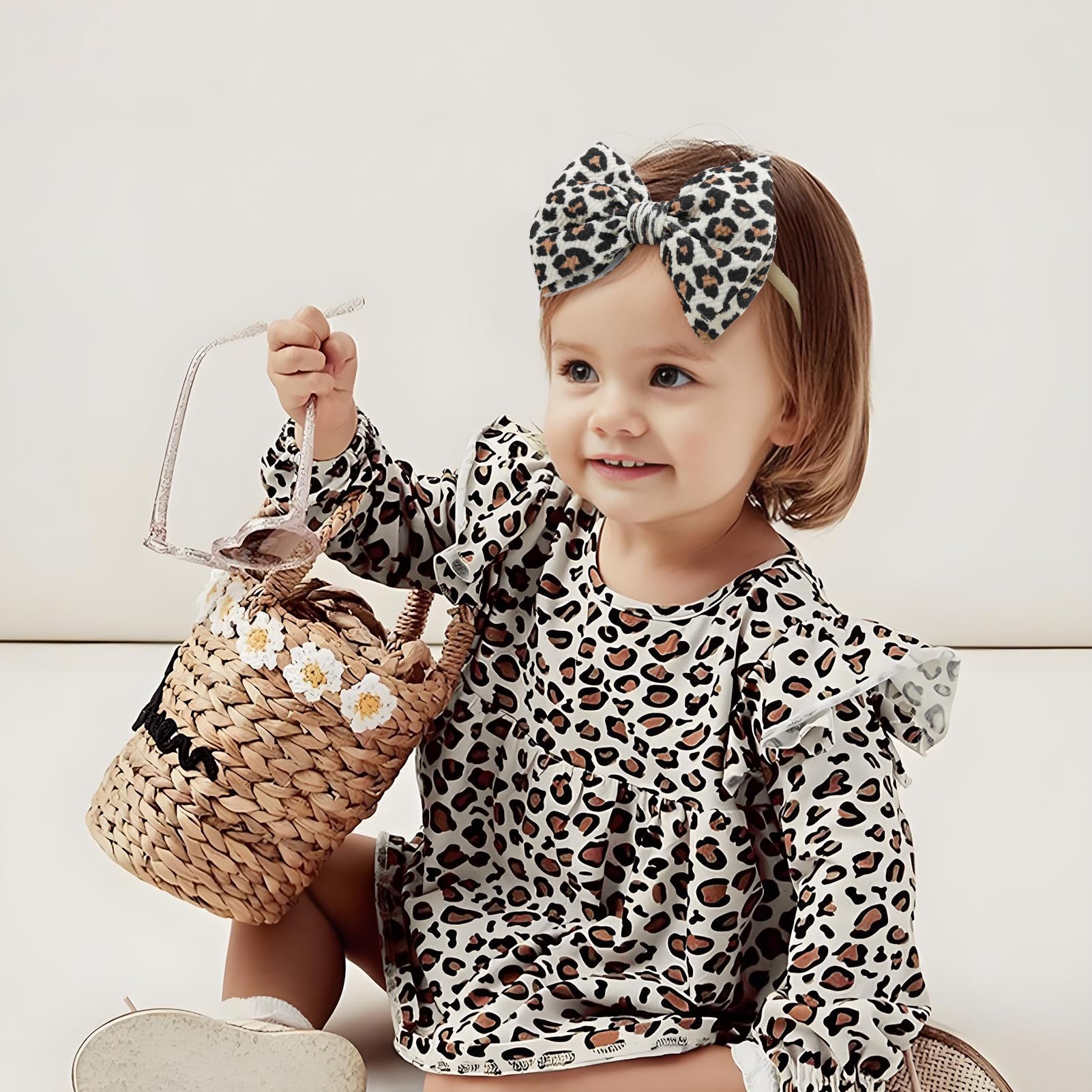 YanJie soft waffle fabric headbands closeup showing lightweight comfort.