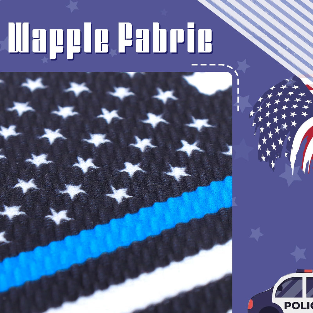 YanJie toddler headband blue line flag fashion