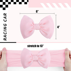 YanJie toddler headband with 6-inch bow, bold yet gentle for everyday wear.