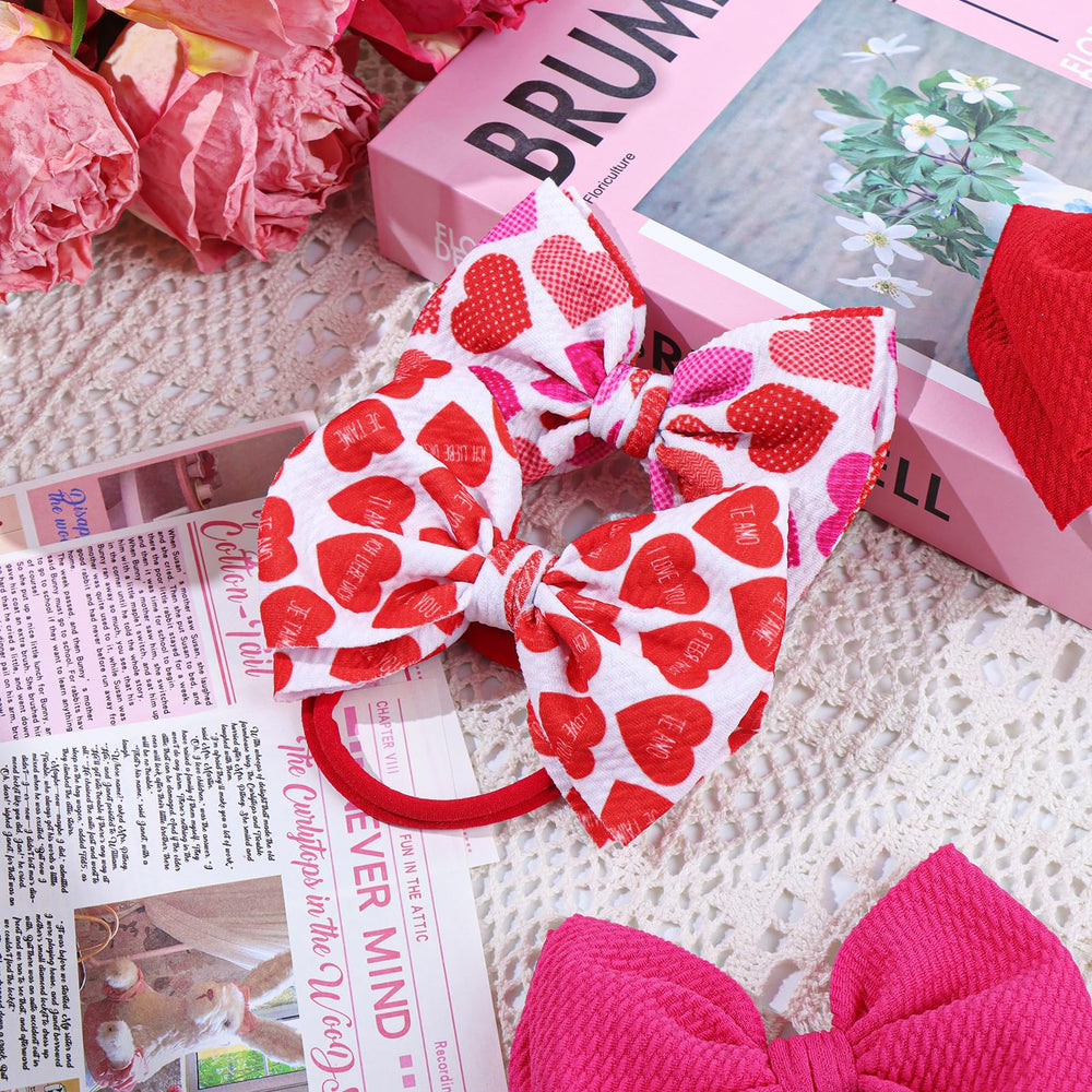YanJie toddlers valentines bows, versatile gift for little ones.