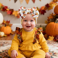 YanJie headband turkey detail design for festive photos