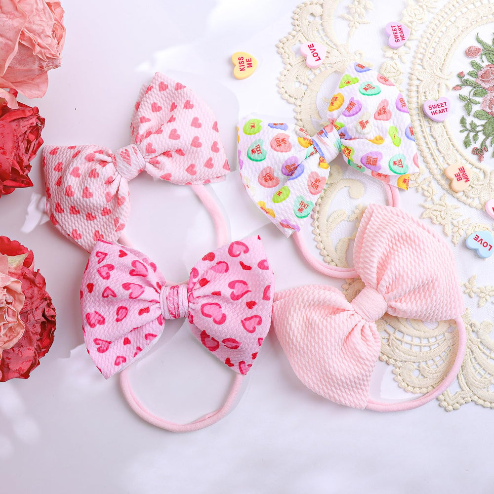 YanJie Valentine photo-prop bow enhances baby shoots