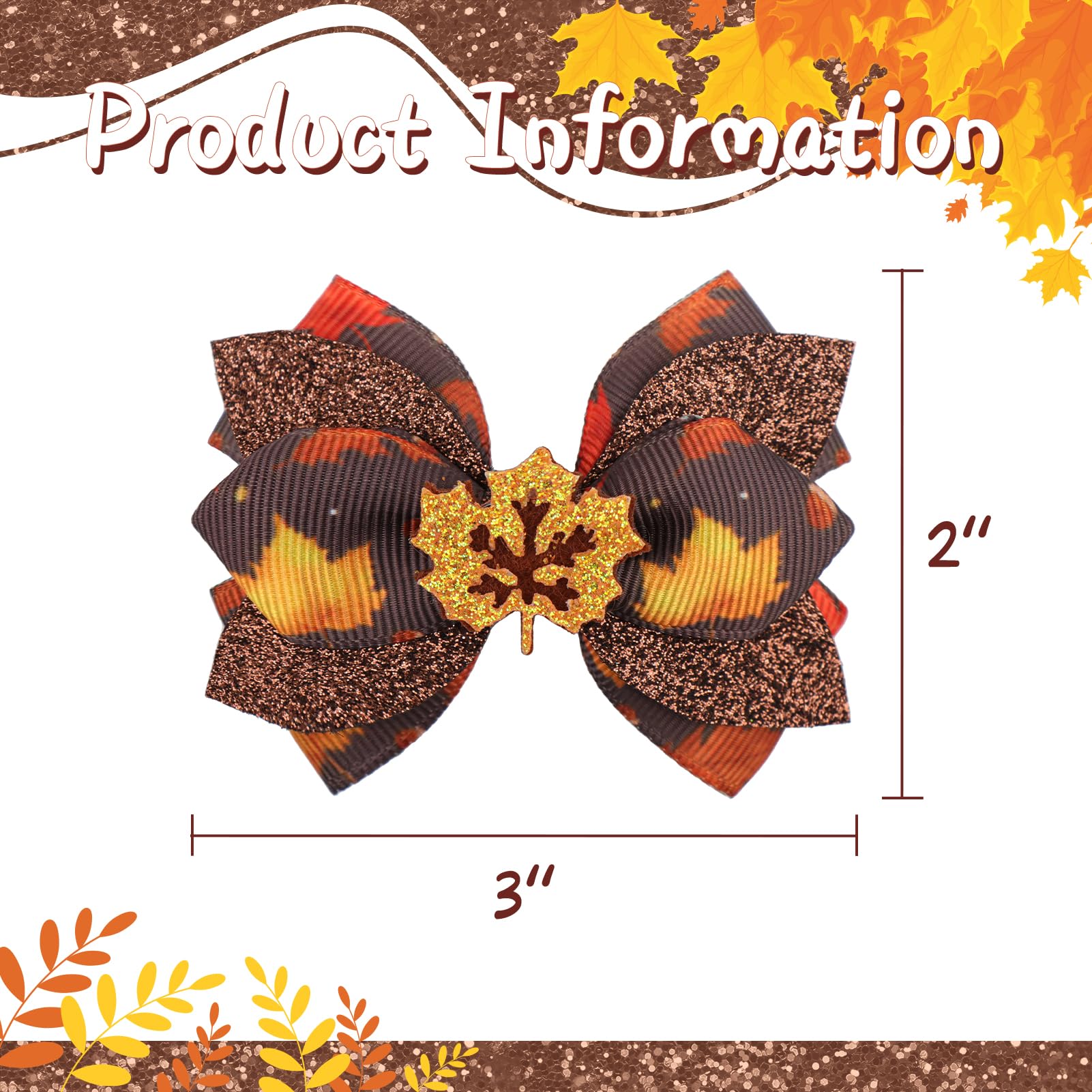 Yanjie autumn bow for women complements Thanksgiving looks.