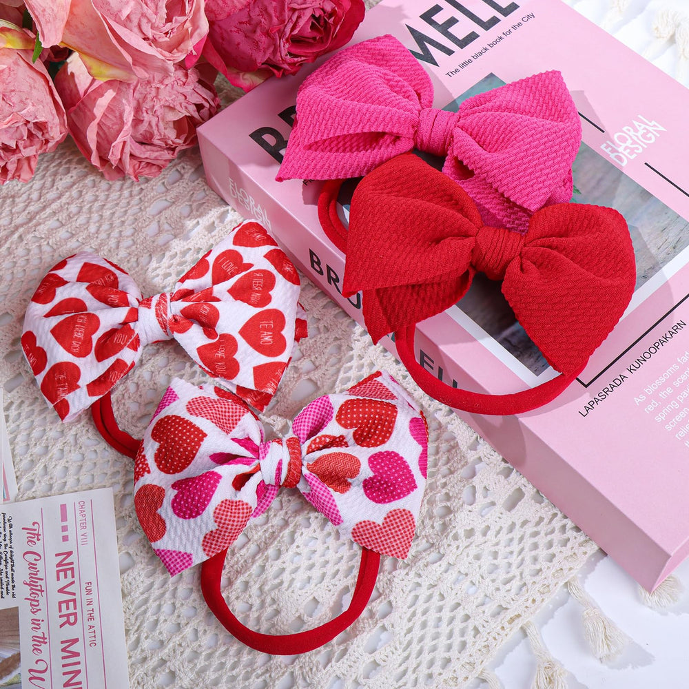 YanJie handmade baby bows set, crafted with love for special occasions.