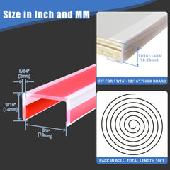 YANRUIPRO edge guard on drawer front demonstrates seamless protection