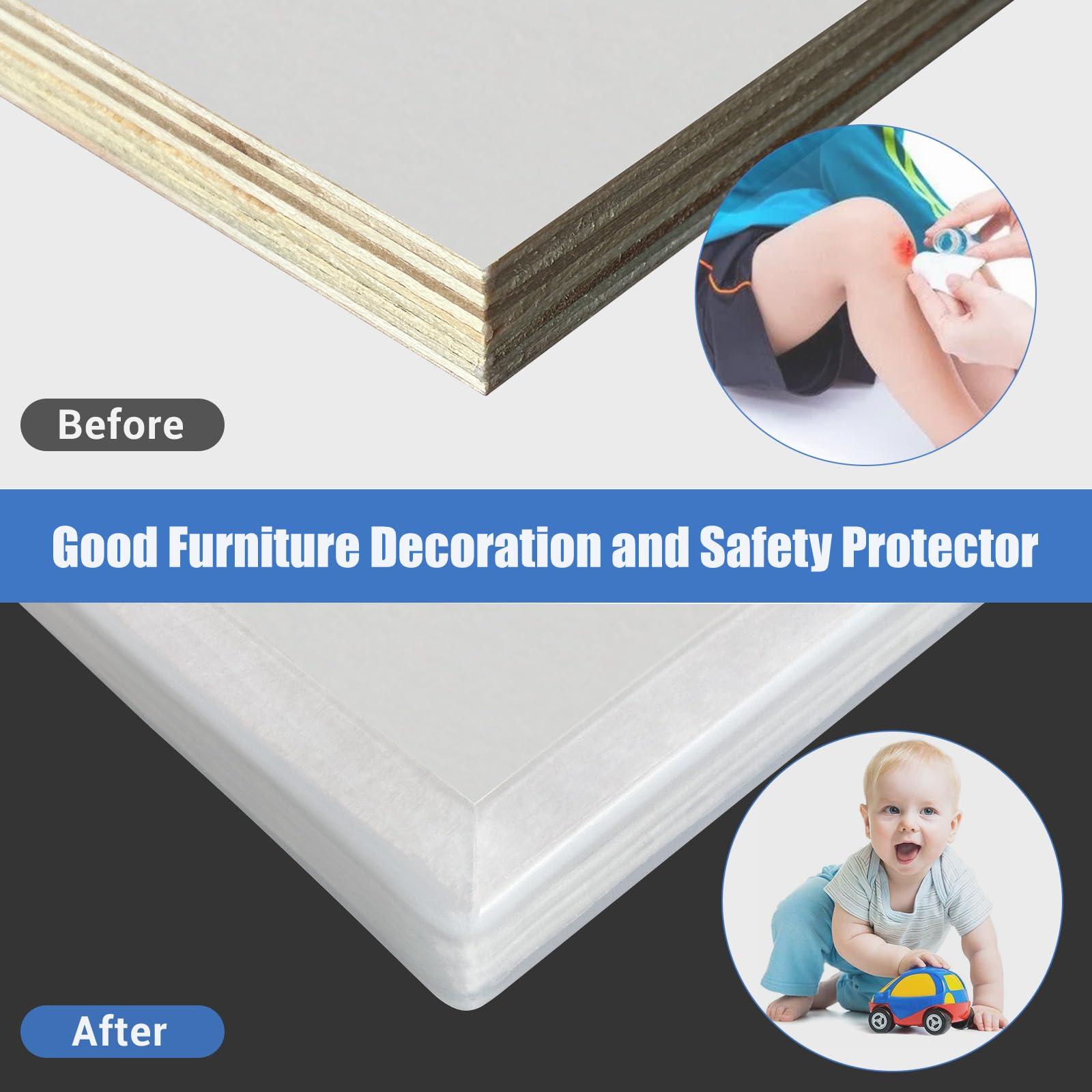 YANRUIPRO edge guard features easy peel and stick installation without tools