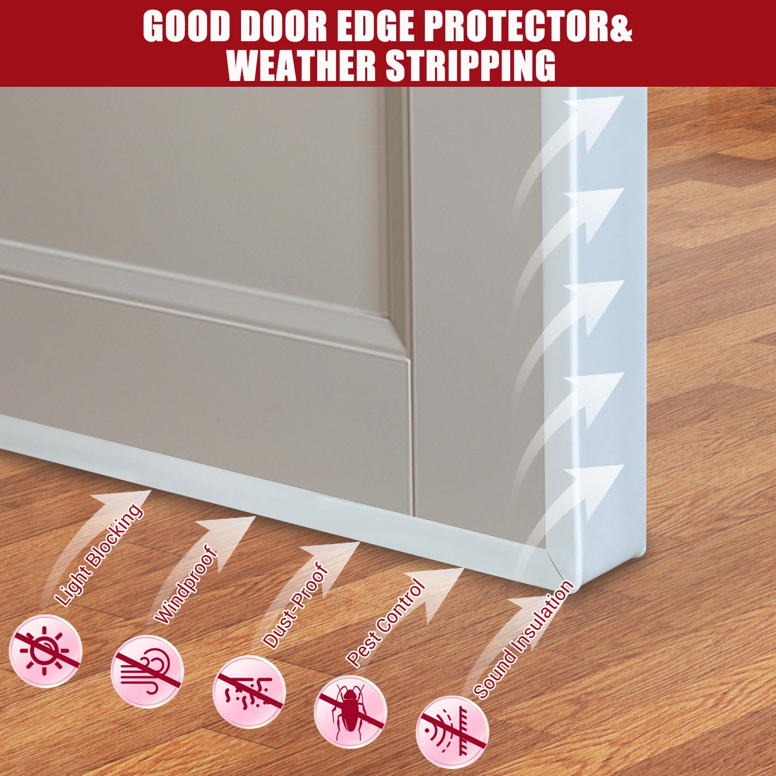 YANRUIPRO edge trim suitable for outdoor use and moisture exposure