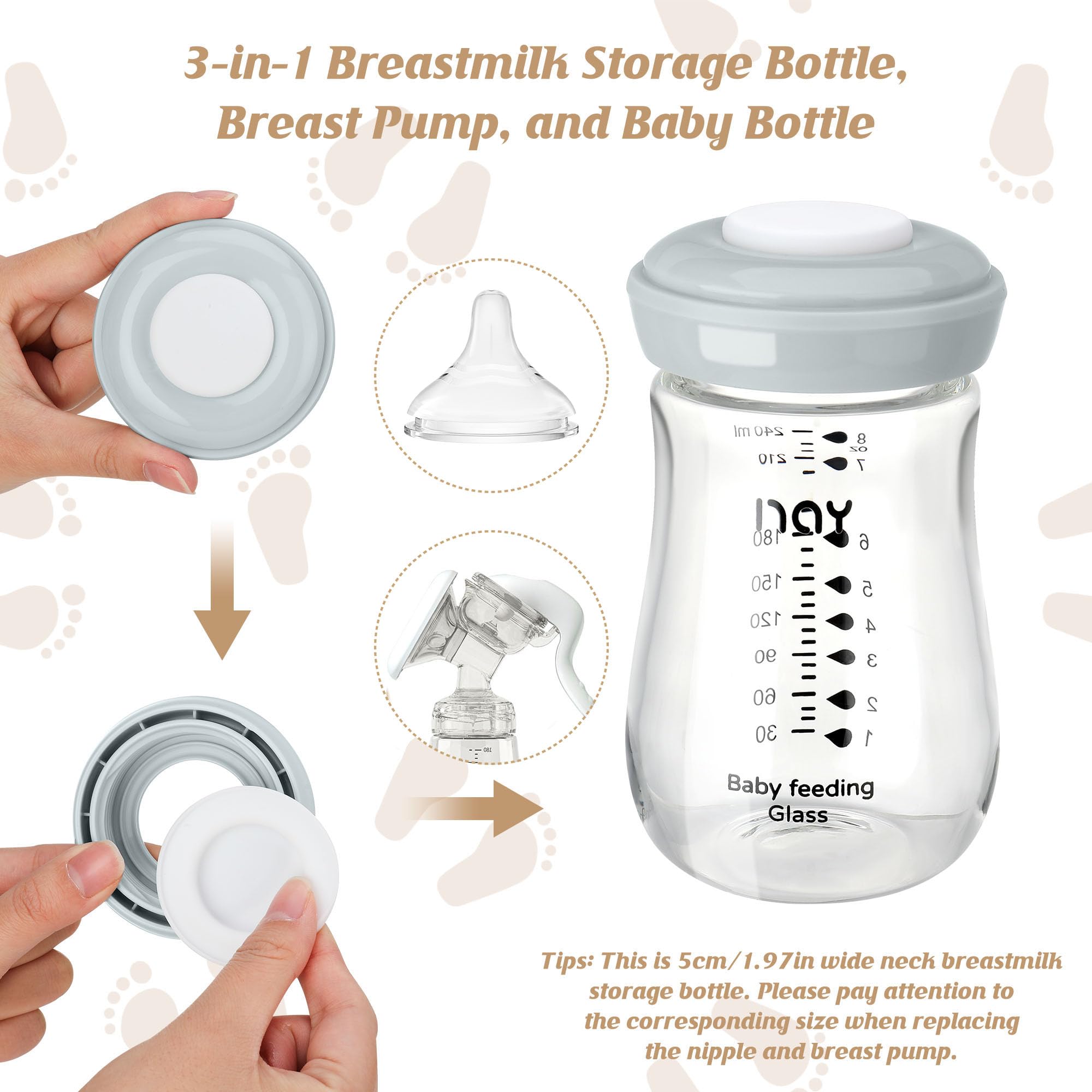 yanyoyo dishwasher-safe claim image suggests easy cleaning after feeds