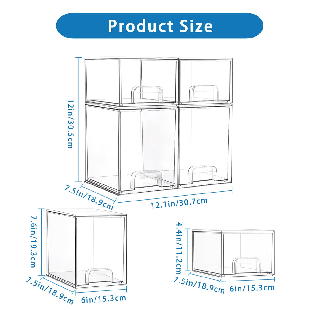 yanyoyo drawer smooth slide design enables easy access to stored baby items.