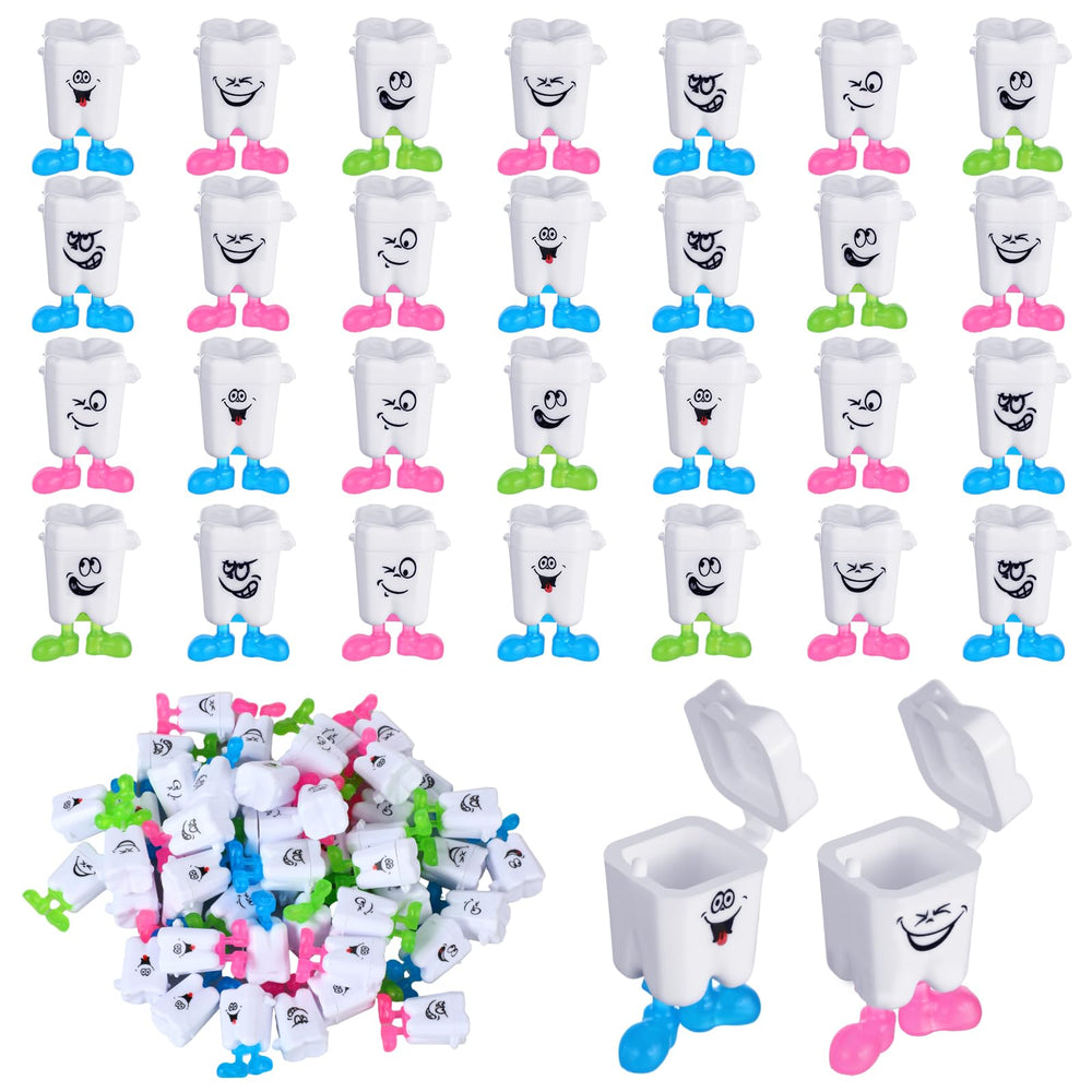 Yaomiao tooth saver necklace pack, colorful keepsakes for lost teeth.