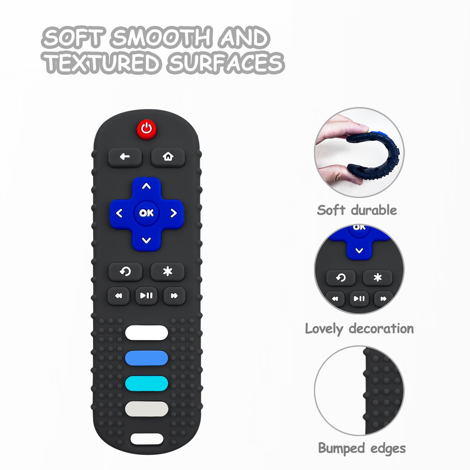 YAPPROMO Babay remote teether demonstrates fridge-safe temperature range