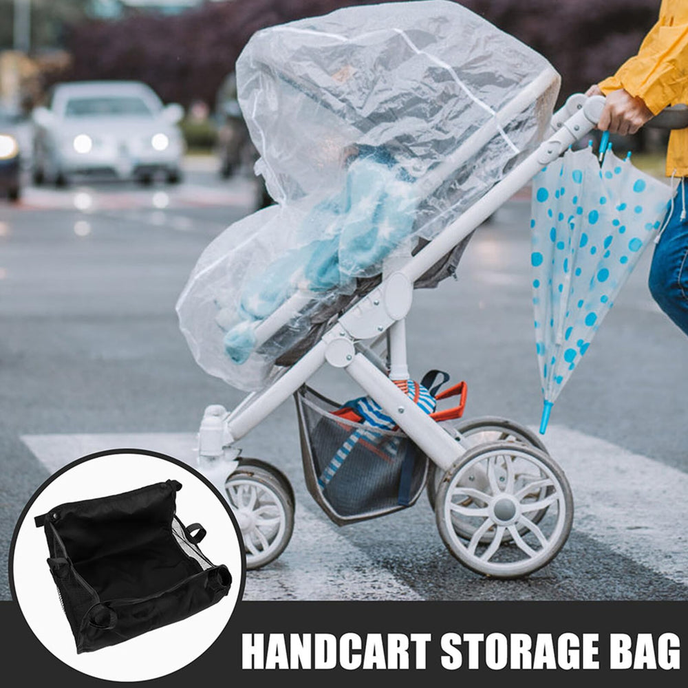 Yardenfun stroller bottom organizer bag highlights durable construction for daily use.