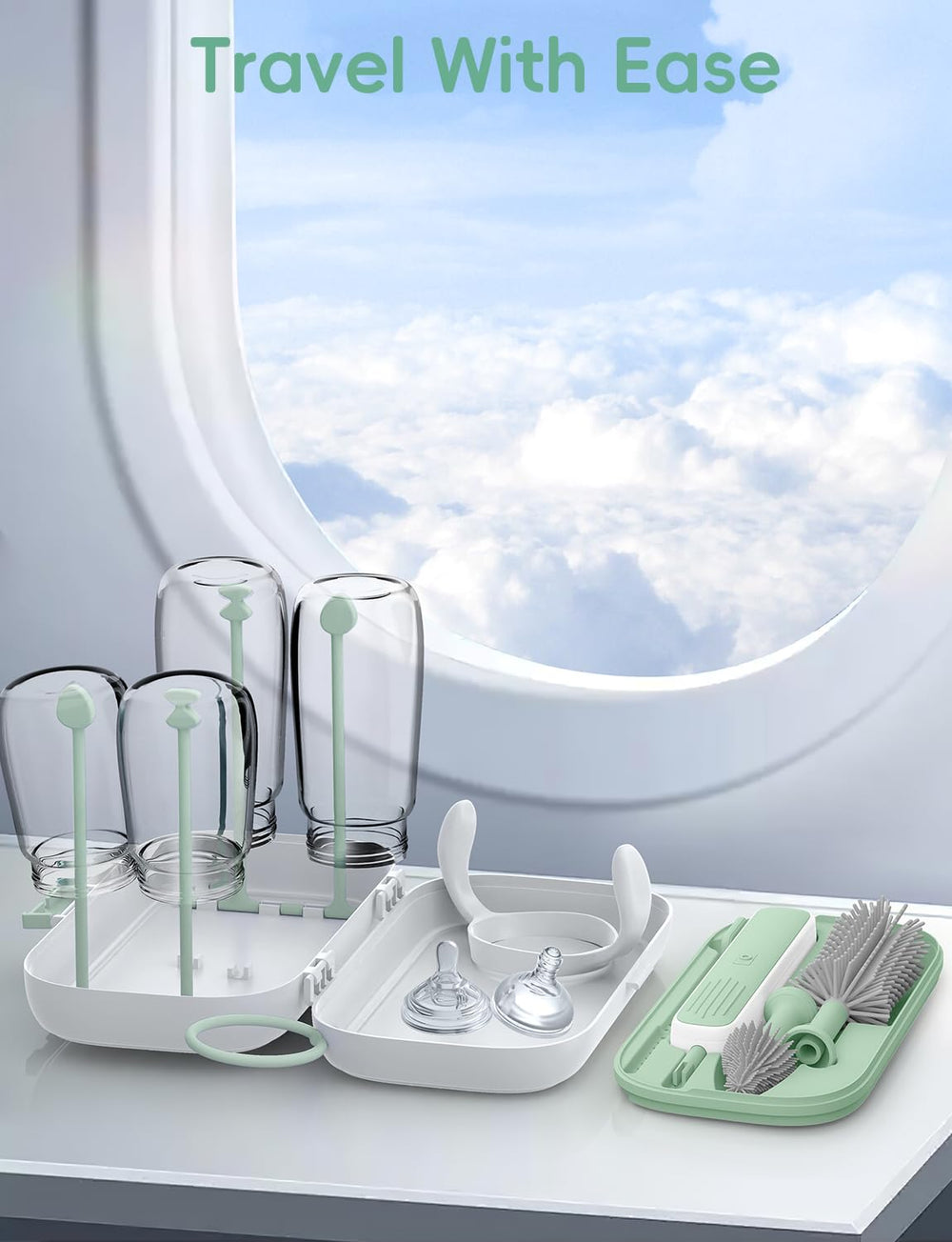YASEW BPA-free silicone construction emphasizes safe, easy sterilization.