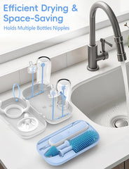 YASEW straw cleaner for bottles reaches narrow channels easily.