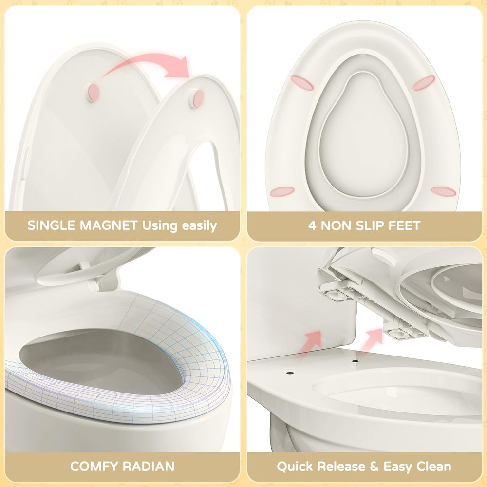 YASFEL anti-slip back bumpers prevent shifting during use.