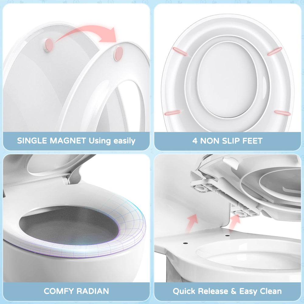 YASFEL ergonomic round design offers comfortable seating for adults and kids.