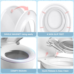 YASFEL ergonomic round design offers comfortable seating for adults and kids.
