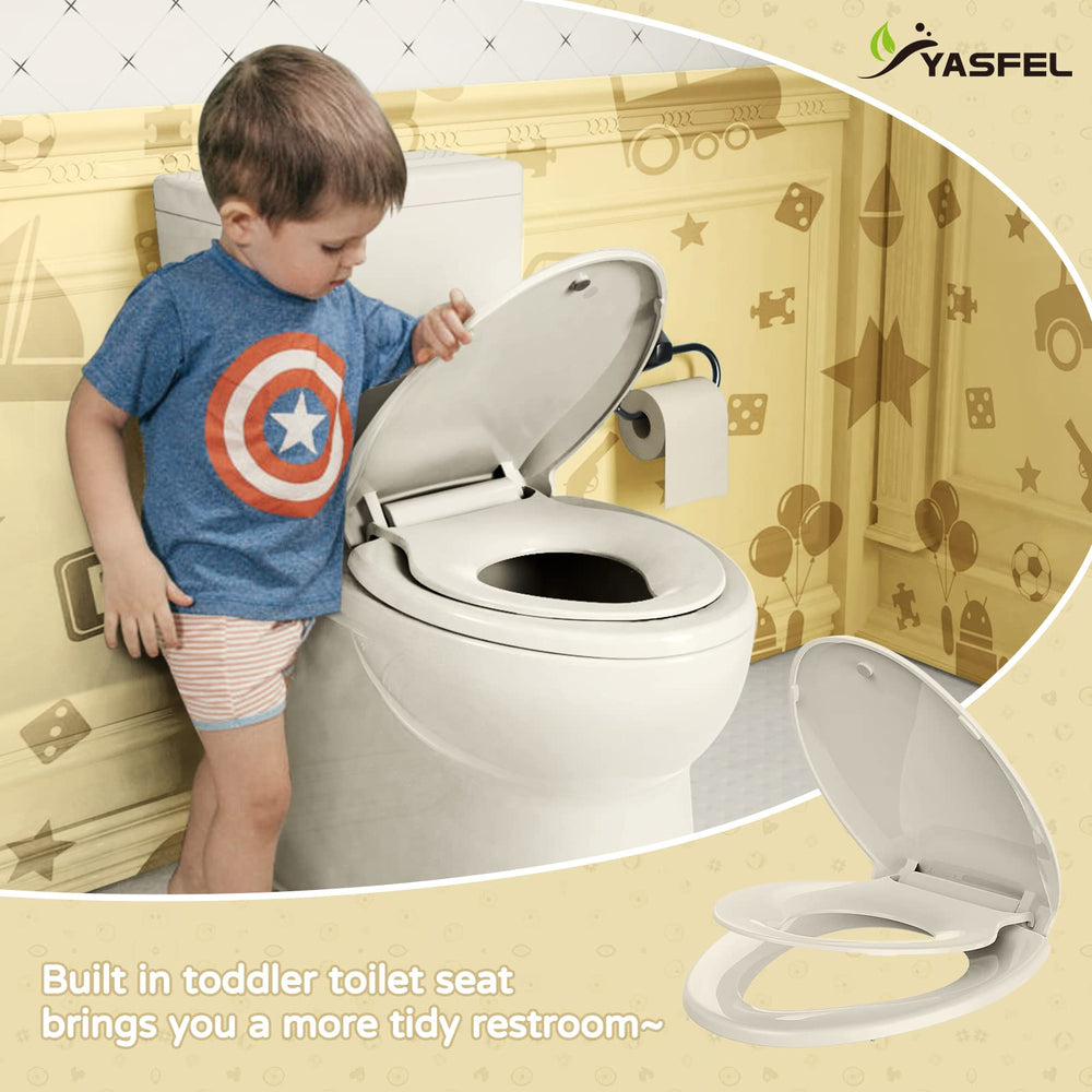 YASFEL soft-close reduces slamming and finger pinches