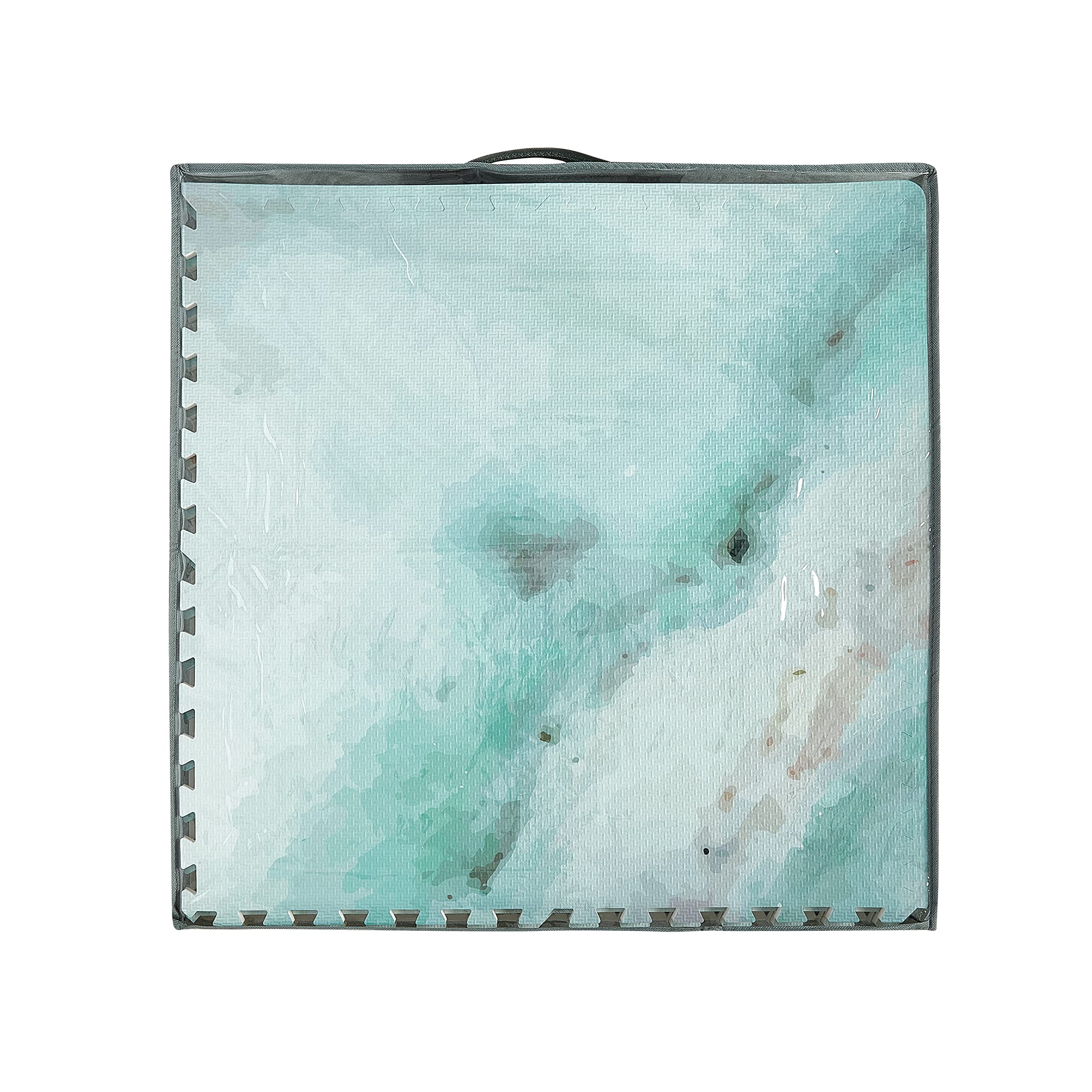 YAY! MATS hypoallergenic EVA foam supports sensitive skin during safe play.