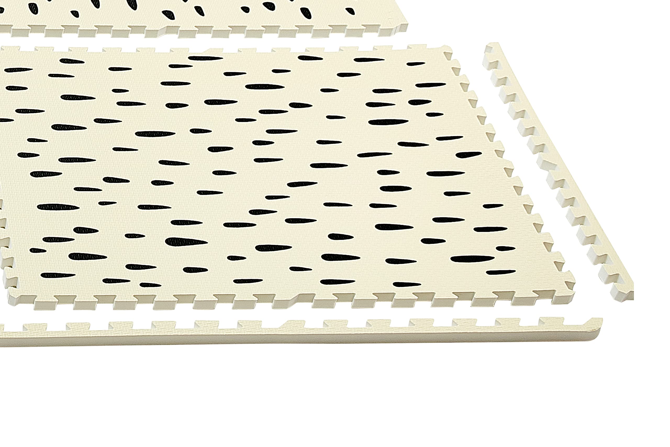 Yay Mats high-density hypoallergenic foam is gentle on sensitive skin.