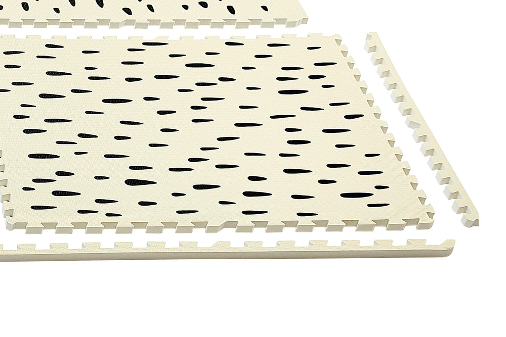 Yay Mats high-density hypoallergenic foam is gentle on sensitive skin.