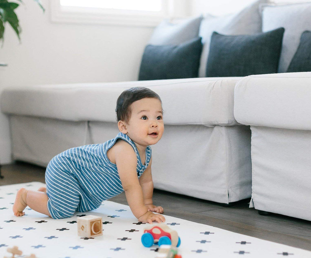 YAY! MATS waterproof surface enables quick cleanups after spills and messes.