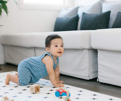YAY! MATS waterproof surface enables quick cleanups after spills and messes.