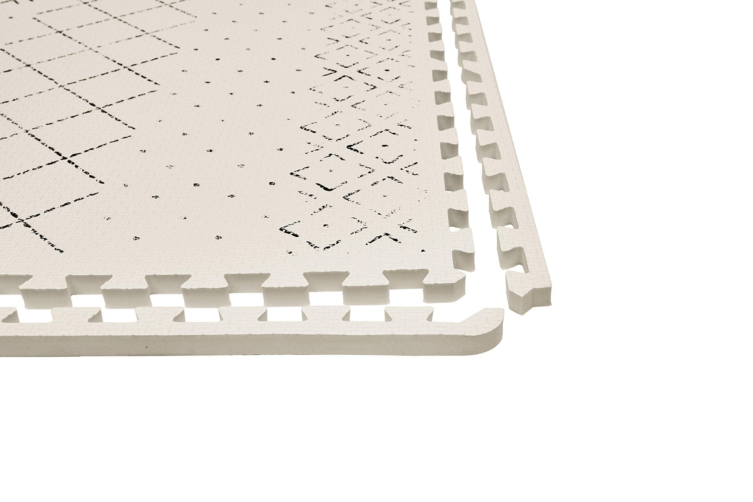 Yay! Mats wipe-clean surface simplifies quick cleanups after messes.