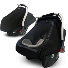 Yazely car seat cover with breathable fabric for cozy baby rides