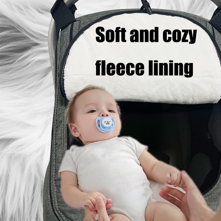 Yazely car seat cover large window supports breathing and visibility