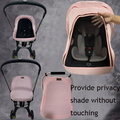 Yazely mosquito-net baby car seat cover keeps insects away