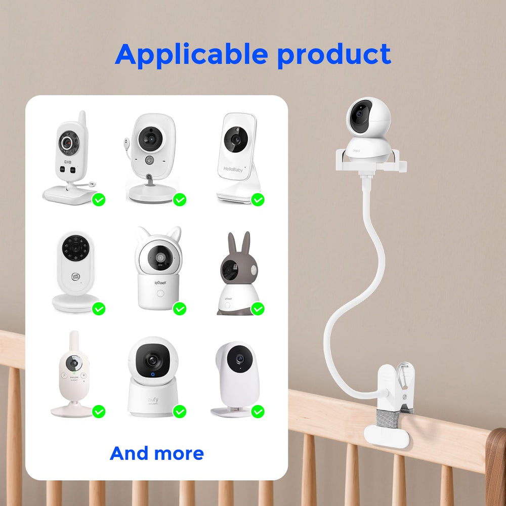 Ybludiy universal-bracket-tilt-adjustable-mount demonstrates flexible angle control for better baby-angle capture.