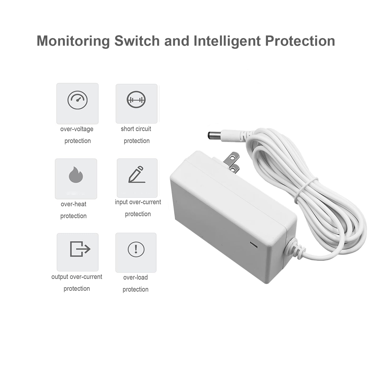 YBSCJHGR smart protection helps prevent over-voltage or overheating during charging.