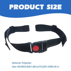 YBWYDH 2-point safety harness buckle close-up aids quick securement