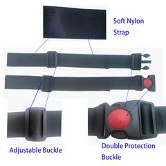 YBWYDH adjustable soft nylon strap close-up enhances comfort