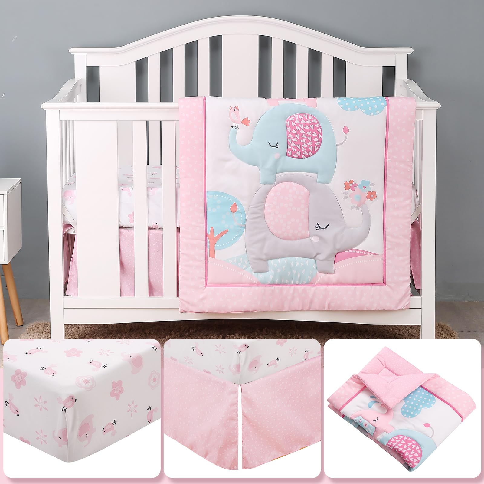 YCDTMY soft microfiber texture feels gentle against baby's skin.