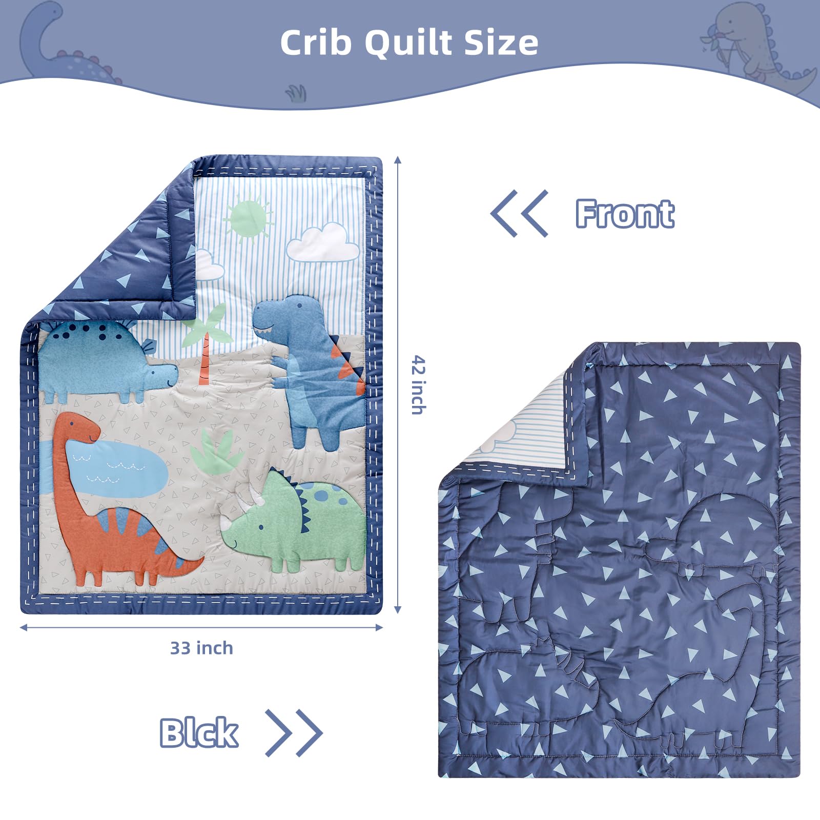 YCDTMY fitted sheet on standard crib mattress for snug sleep