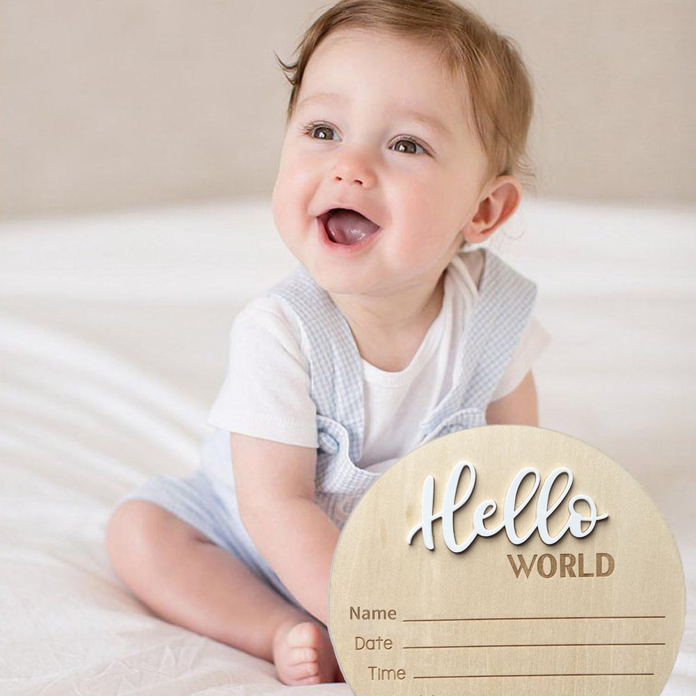 Ycfish newborn gift sign durable keepsake for family memories