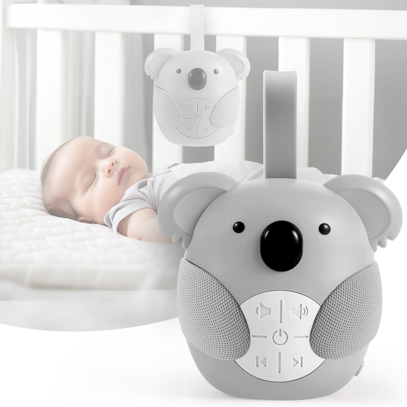 YCSXhandpick koala sleep sound machine compact design soothes baby's sleep routine