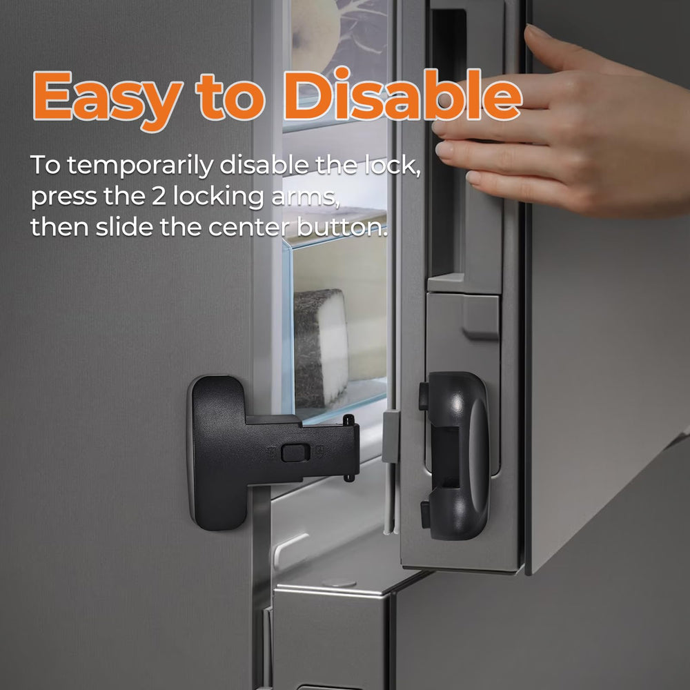 YCT lock on various fridge doors demonstrates wide compatibility