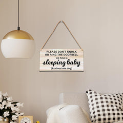 Ycyfckdr B06 rustic wood sign hemp rope showcases natural texture for cozy, timeless appeal.