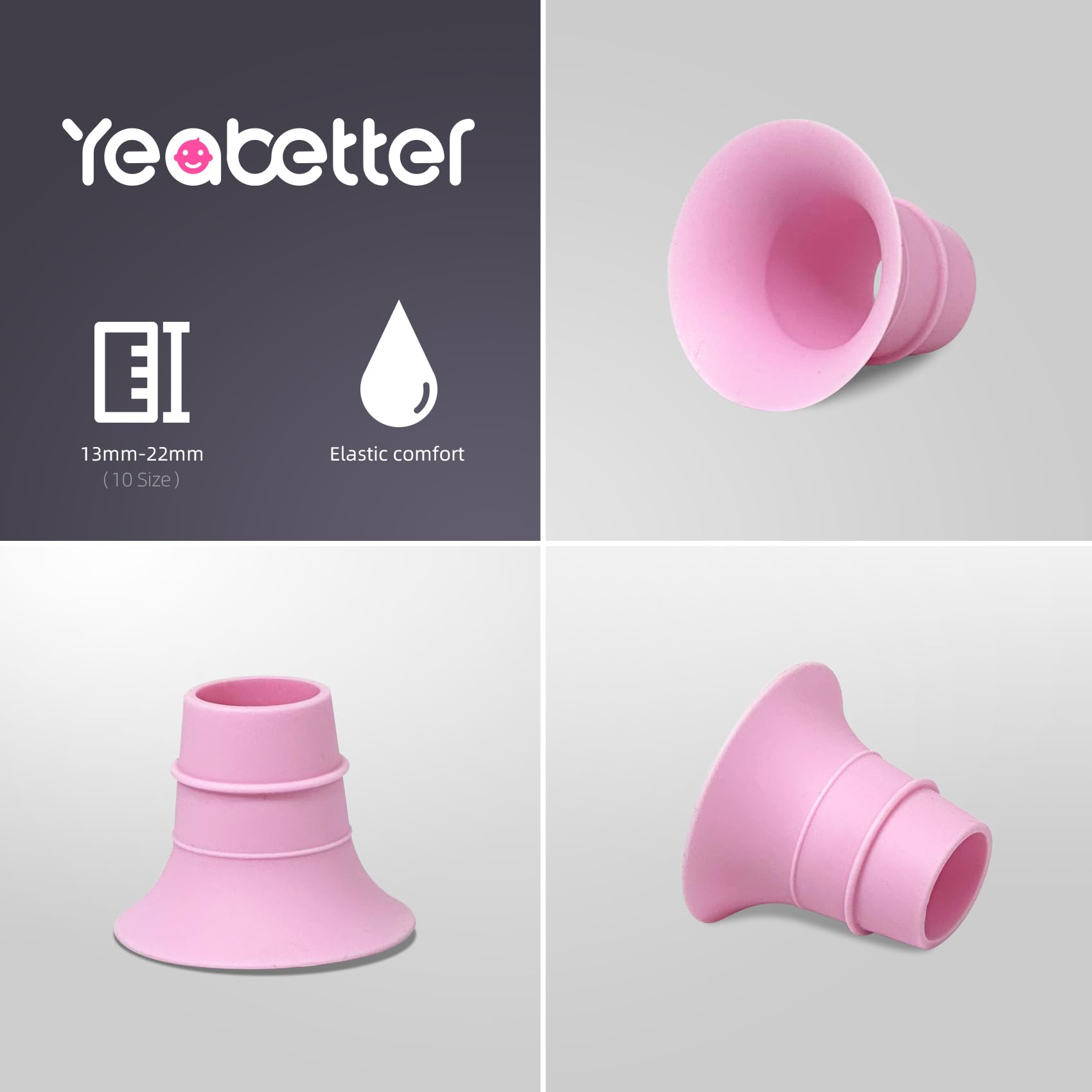 Yeabetter 20mm flange insert compatible with 24mm S18/S21/S23 flanges