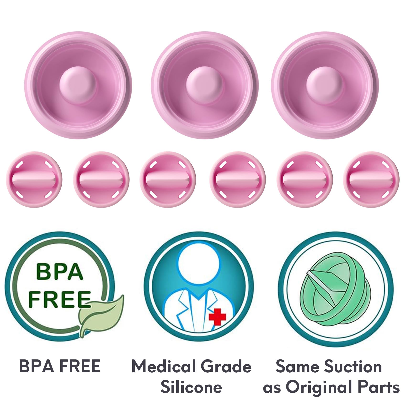 Yeabetter closed-system hygiene image shows reliable Elvie Stride compatibility benefits.
