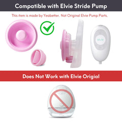 Yeabetter silicone diaphragm closeup highlights durable, food-grade material for milk pumping.