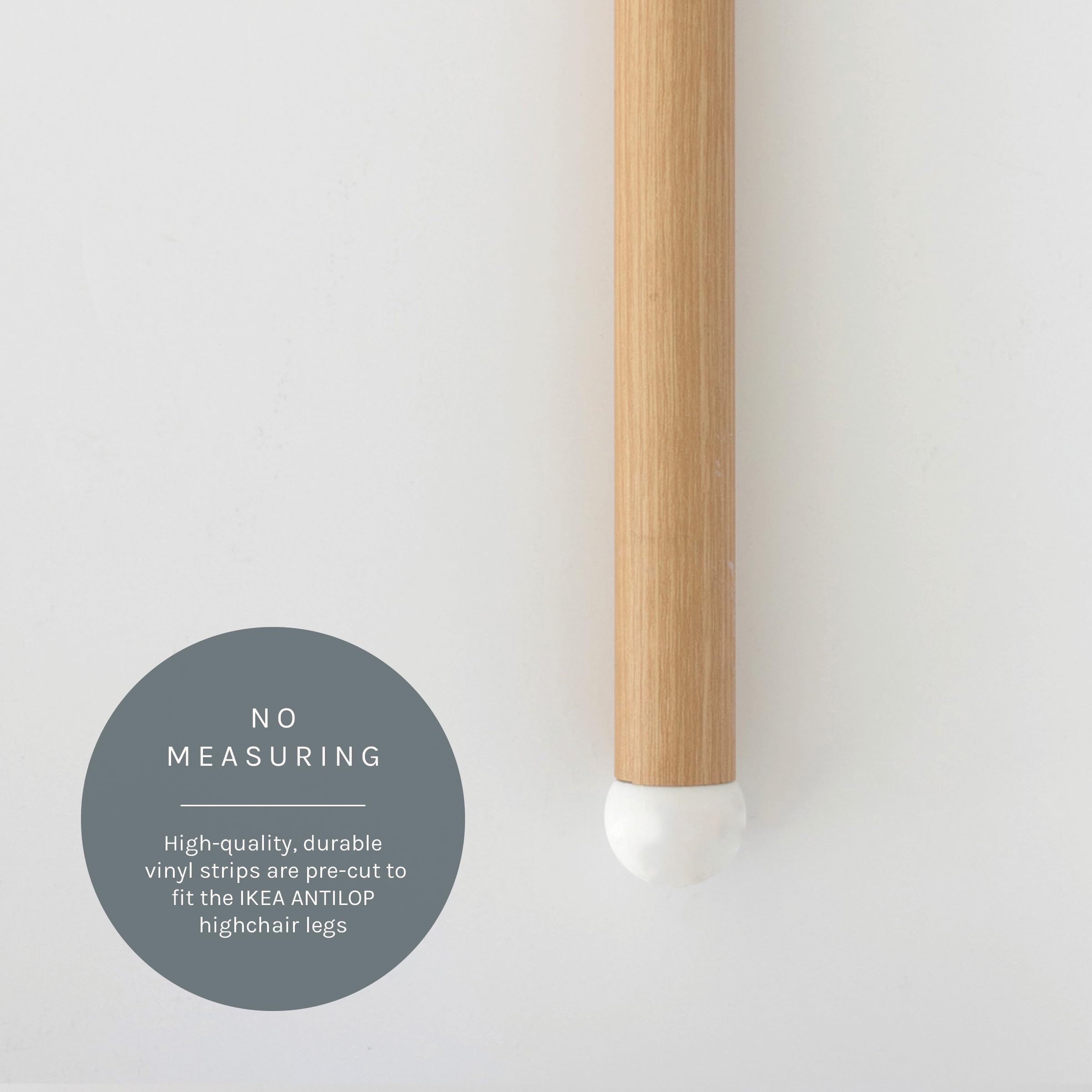 Yeah Baby Goods bamboo Antilop wraps quick install with peel-and-stick method.
