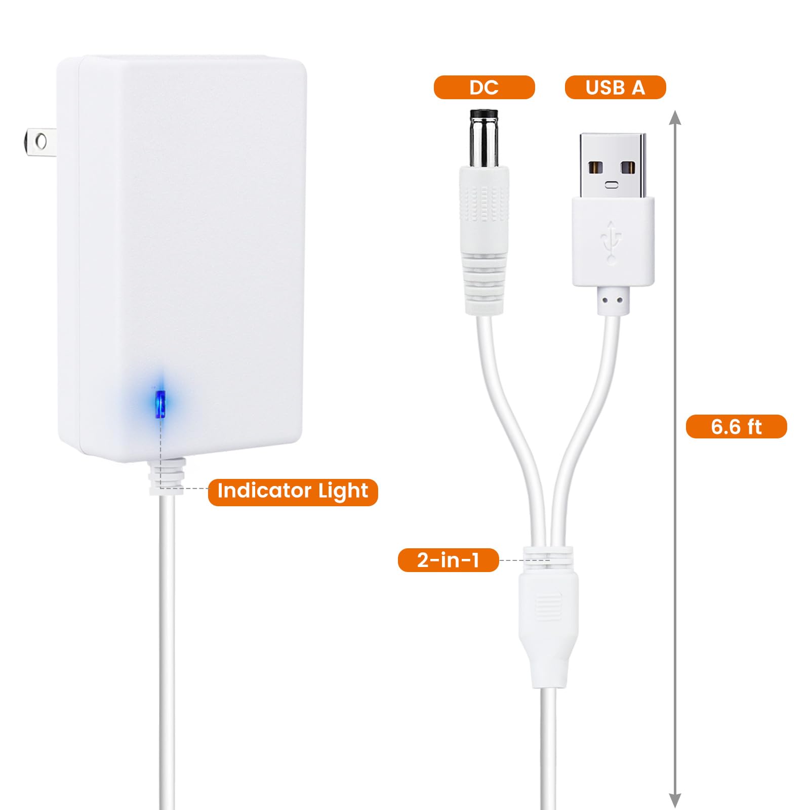 YEAOI Swing'n Go friendly charging area keeps cords organized and tidy