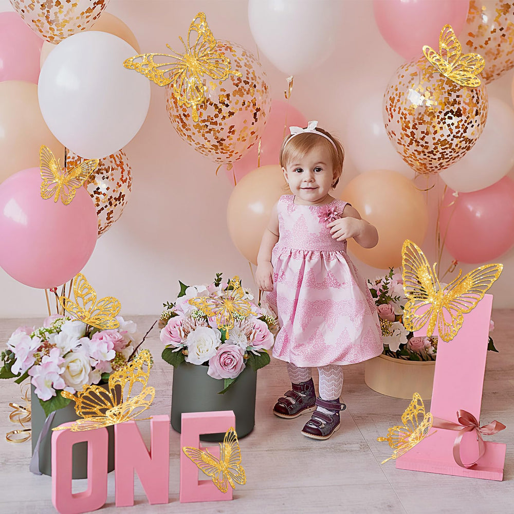 Yeaqee butterfly cutouts brighten classrooms, nurseries, and party venues.