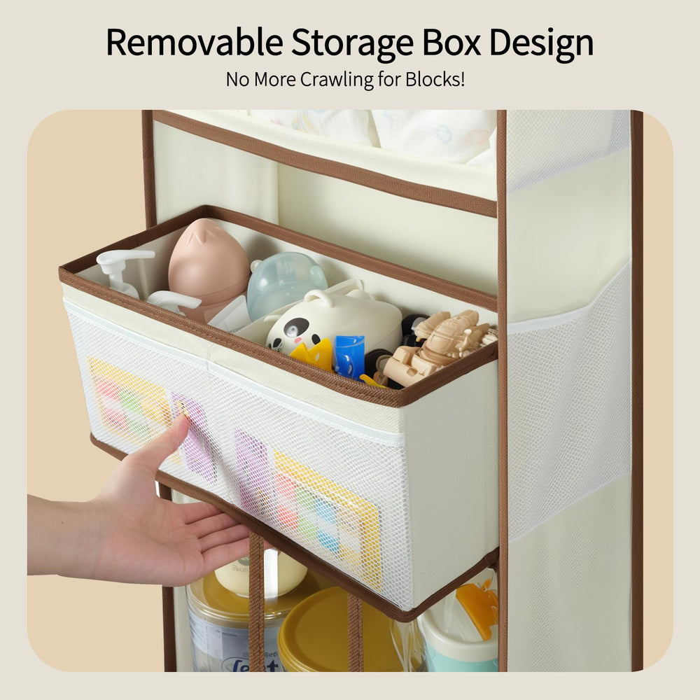 Yecaye bedroom storage setup demonstrates clutter-free garment organization