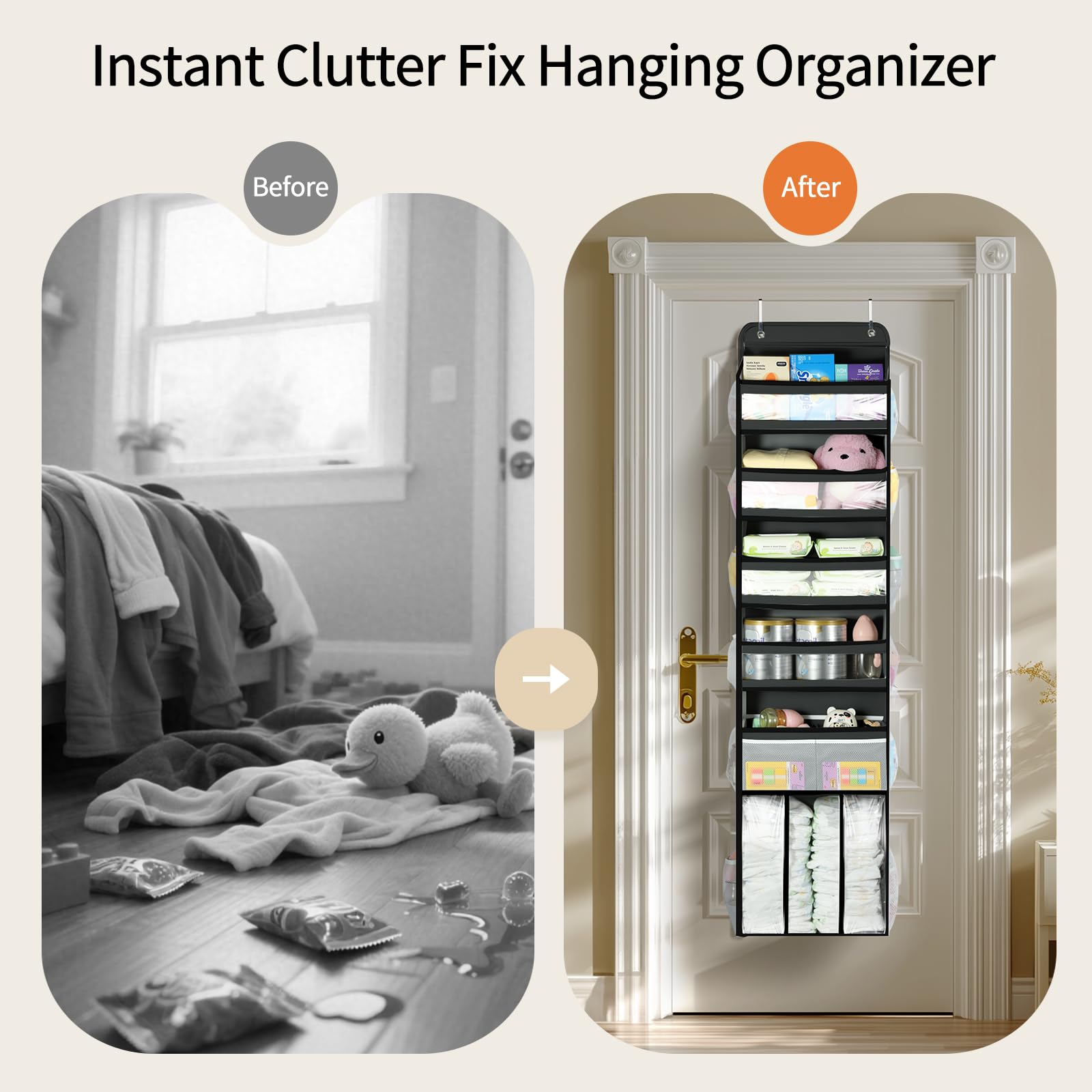 Yecaye detachable storage bin enables mobile organization for blocks or bottles.