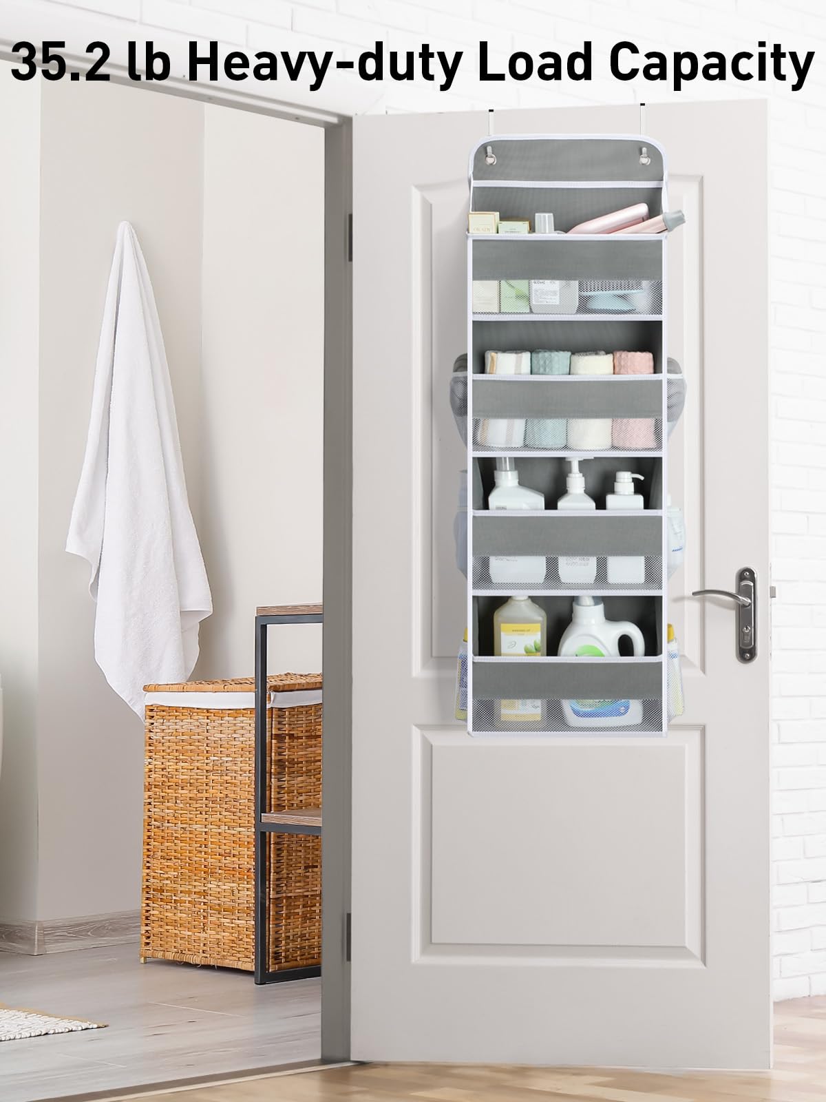 Yecaye fits doors under 1.65 inches thick for versatile mounting.